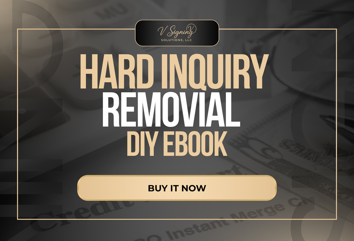 HARD INQUIRY REMOVAL - DIY GUIDE