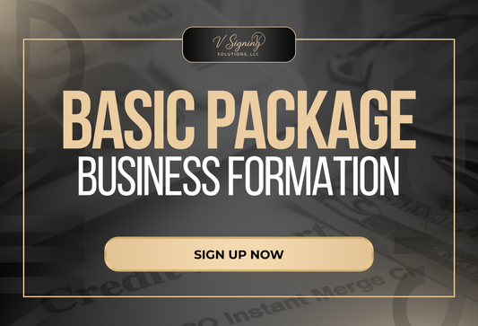 BASIC PACKAGE: BUSINESS FORMATION