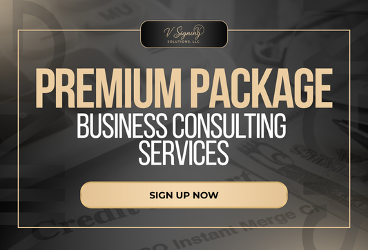 PREMIUM PACKAGE: BUSINESS CONSULTING SERVICES